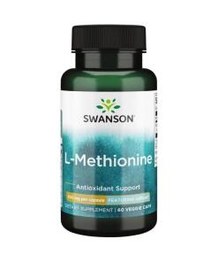 SWANSON AjiPure L-metionina 500mg 60kaps