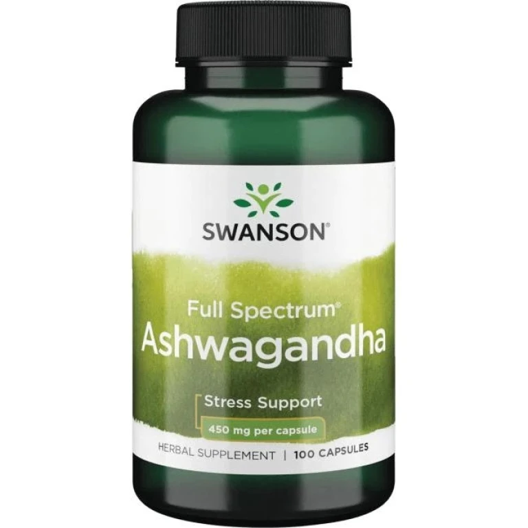 SWANSON Ashwagandha 450mg 100caps
