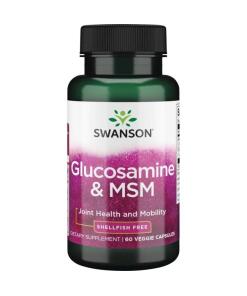 SWANSON Glucosamine + MSM 60kaps