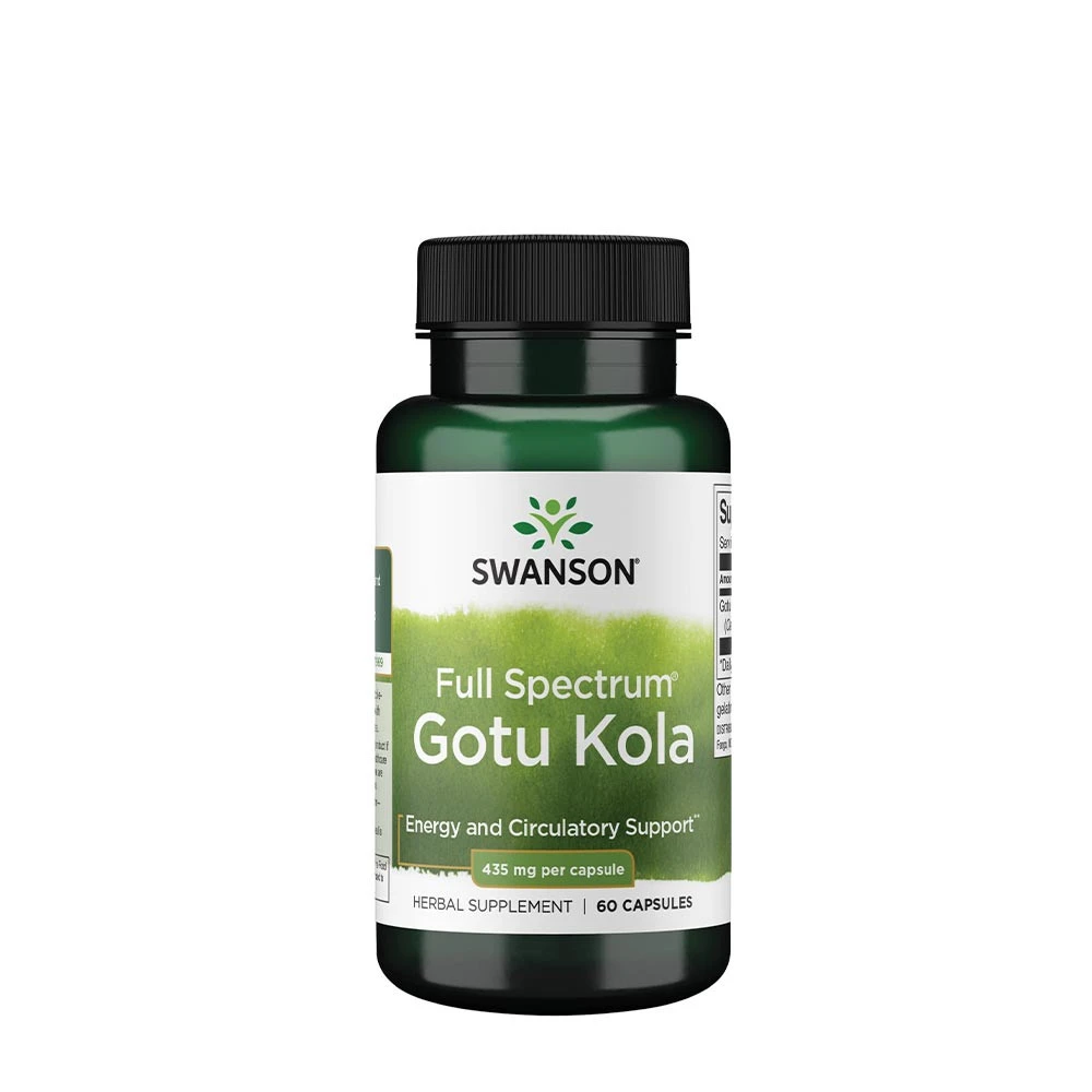 SWANSON Gotu Kola 435mg 60 kaps
