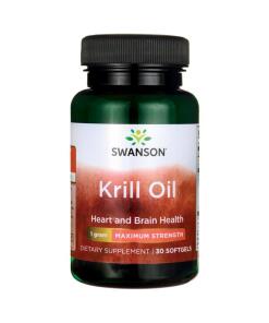 SWANSON Krill Oil - maksymalna moc 1000mg
