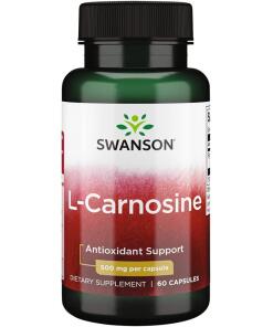 Swanson - L-karnosiini 500 mg, 60 kapselia - Image 2