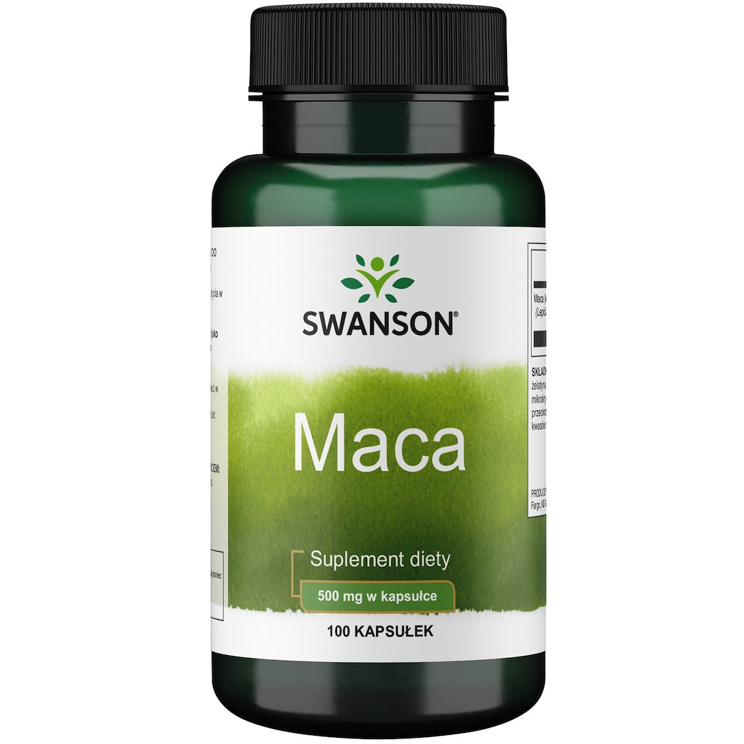 SWANSON Maca 500mg 100 kaps