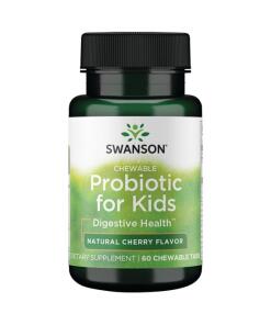 SWANSON Probiotyki dla dzieci do ssania 60tab