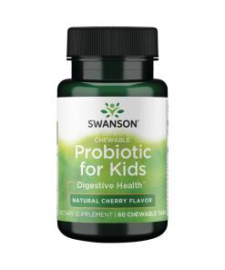 SWANSON Probiotyki dla dzieci do ssania 60tab