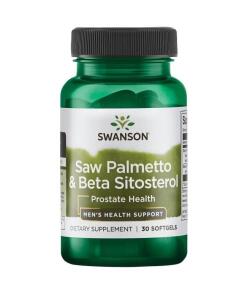 SWANSON Saw Palmetto + Beta-Sitosterol 30vcaps