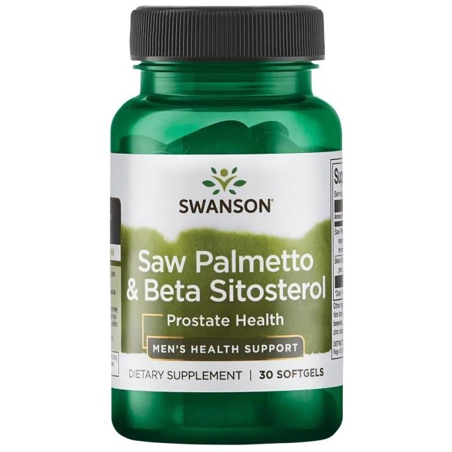 SWANSON Saw Palmetto + Beta-Sitosterol 30vcaps