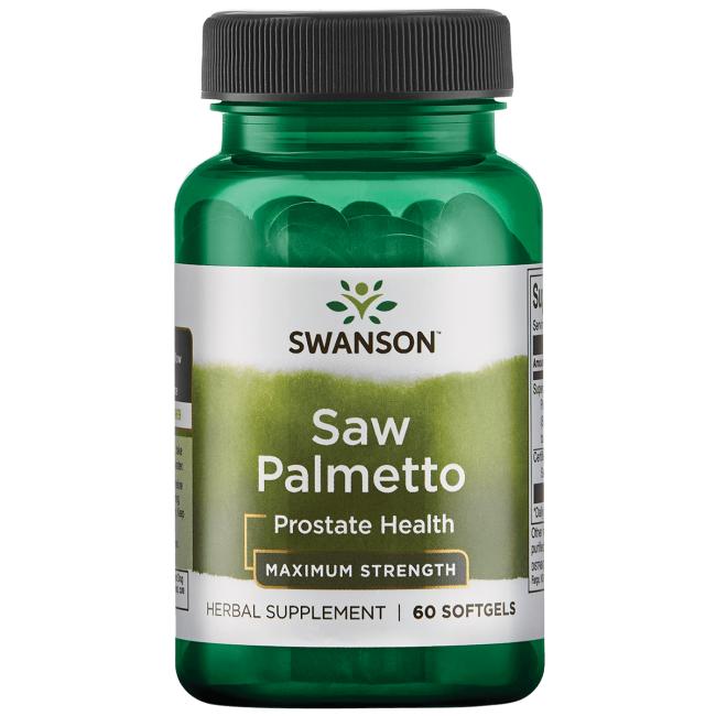 SWANSON Saw Palmetto extract 320mg 60sgels