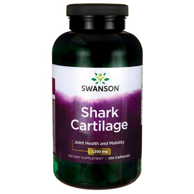 SWANSON Shark cartilage 750mg 250kaps