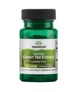 SWANSON TEAVIGO extr. z zielonej herbaty 30vcaps