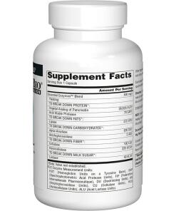 Source Naturals Päivittäiset Välttämättömät Entsyymit 500 mg, 240 kasviskapselia - Image 4