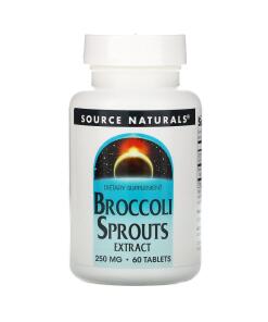 Source Naturals broccoli sprout extract 250 mg 60 tablets