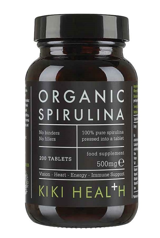 Spirulina Luomu, 500mg - 200 tablettia