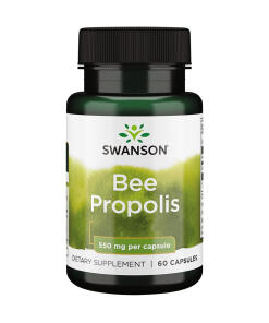 Swanson Mehiläisvahaseos (Propolis) 550 mg, 60 kapselia - Image 2
