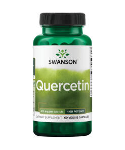 Swansonin korkeatehoinen kversetiini 475 mg, 60 kapselia - Image 2