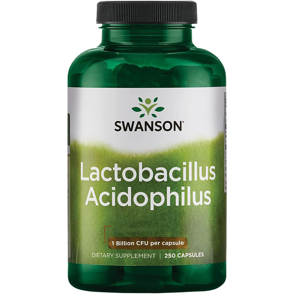 Swanson Lactobacillus Acidophilus 1 trillion CFU 250 capsules