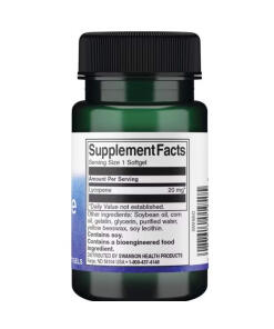 Swanson Lykopeeni 20 mg, 60 pehmeää kapselia - Image 3