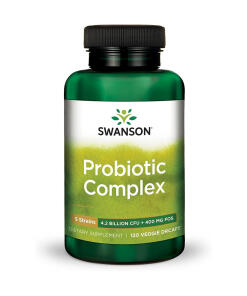 Swanson Probiotic Complex 4,2 miljardia CFU 120 kasviskapselia - Image 2
