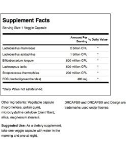 Swanson Probiotic Complex 4,2 miljardia CFU 120 kasviskapselia - Image 3