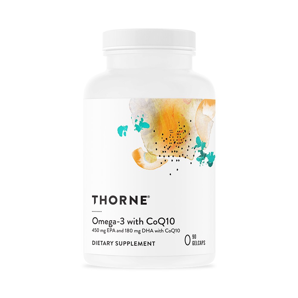 THORNE RESEARCH Omega-3 with CoQ10 (90 caps)
