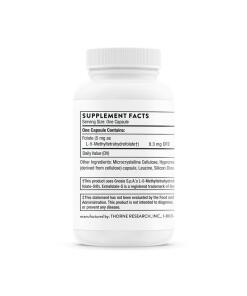 Thorne Research 5-MTHF (Metyylifolaatti) 5 mg, 60 kapselia - Image 4