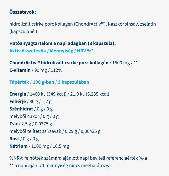 USA Medical - ChondrActiv™ tyyppi II kollageeni (90 kapselia) - Image 2