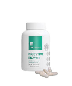 USA medical Digestive Enzyme (60 Capsules)