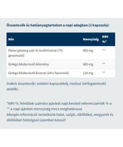 USA Medical - Ginkgo Biloba (60 kapselia) - Image 2
