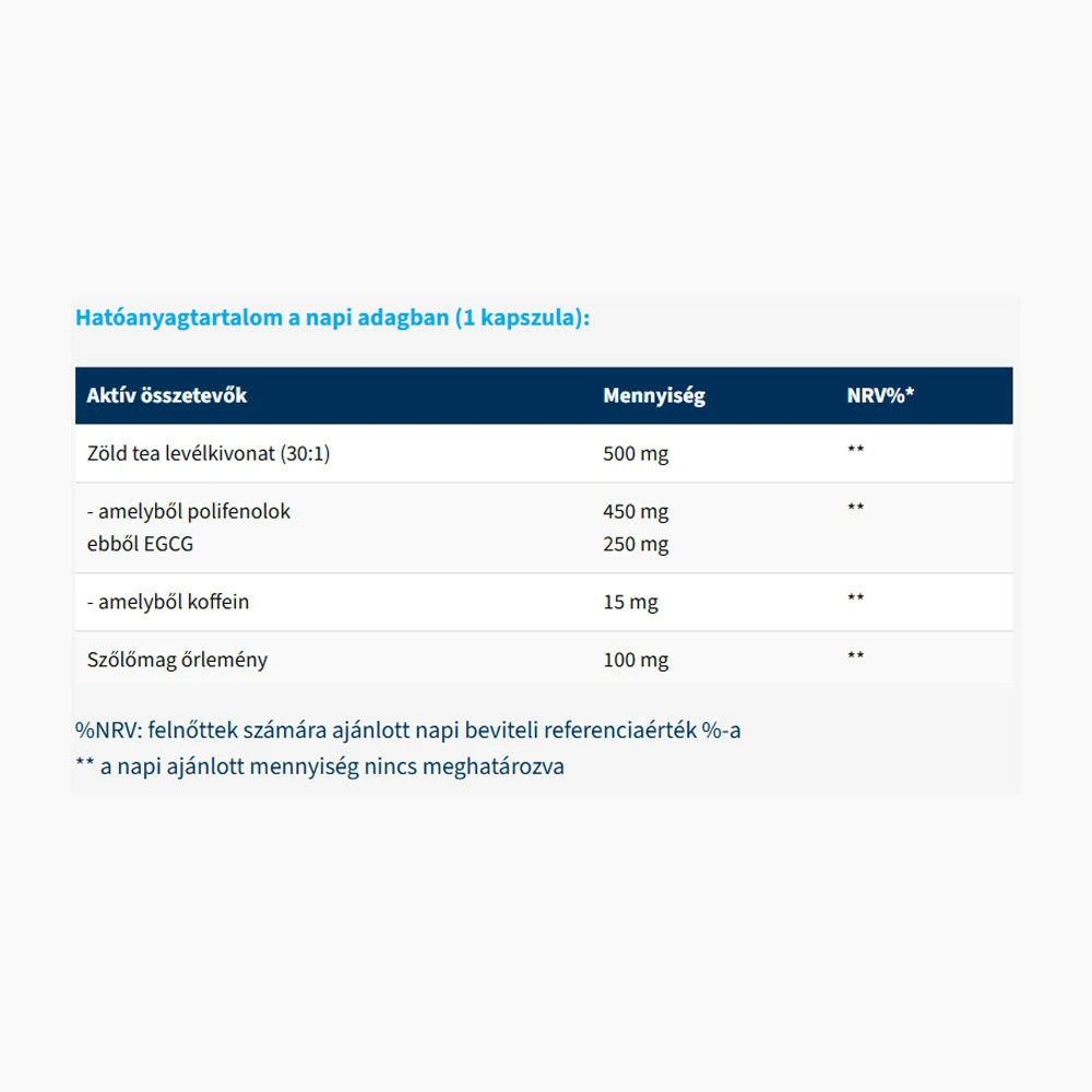 USA Medical - Vihreän teen uute 50% EGCG (60 kapselia) - Image 2