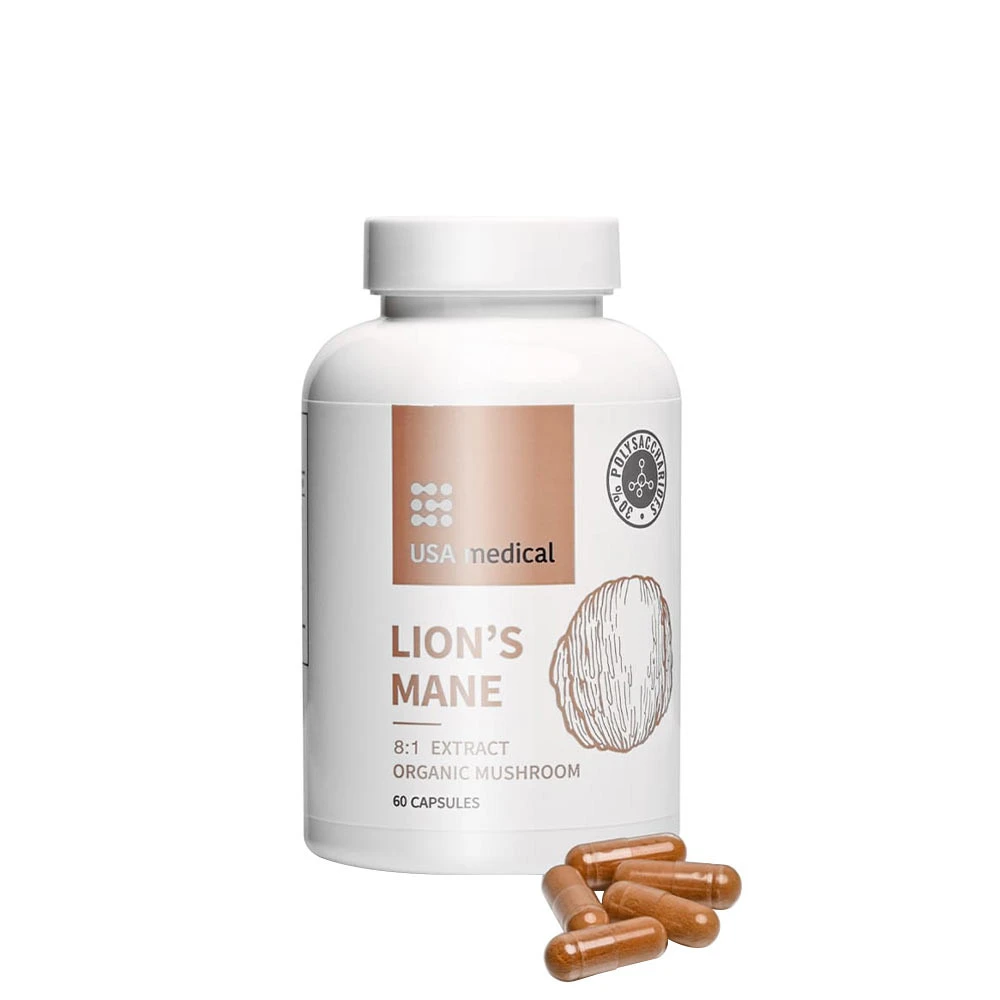 USA medical Lion's Mane (60 Capsules)