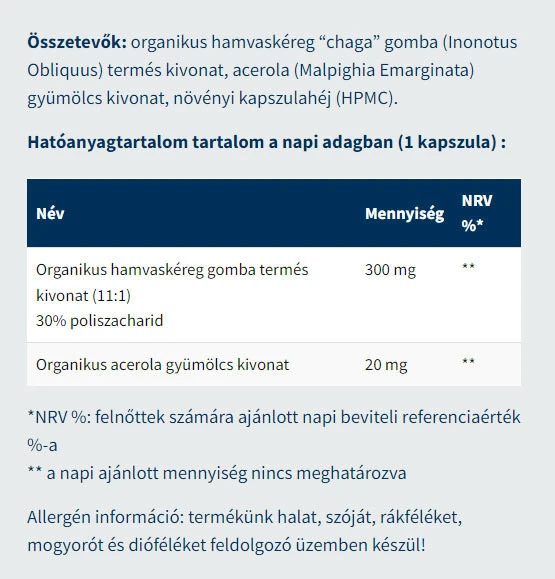 USA Medical - Luomu Chaga (60 kapselia) - Image 2