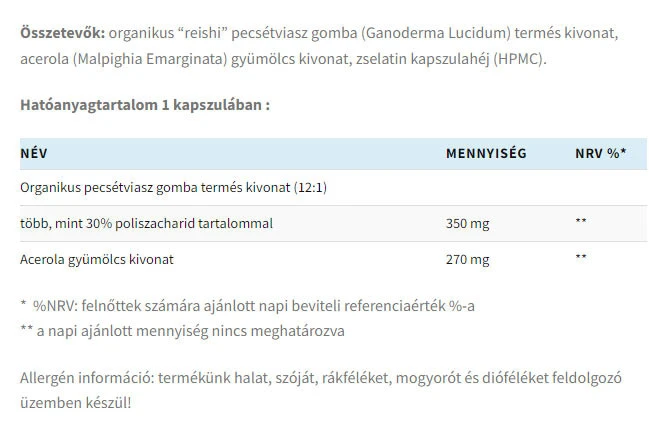 USA Medical - Luomu Reishi (60 kapselia) - Image 2