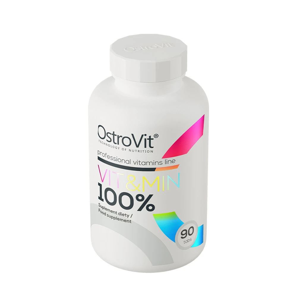 OstroVit - Vit&Min 100% - 90 tablettia - Image 3