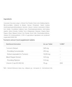 Vitabiotics - Vitabiotics Ultra Kurkumiini (60 kapselia) - Image 2