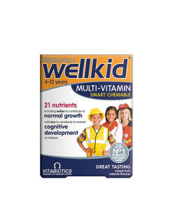Vitabiotics Wellkid Chewable Tablets (30 Tablets)