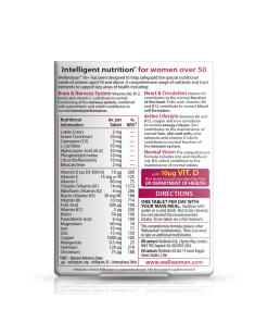 Vitabiotics - Vitabiotics Wellwoman 50+ (30 tablettia) - Image 2