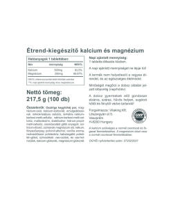 Vitaking - Kalsium-Magnesium (100 tablettia) - Image 2
