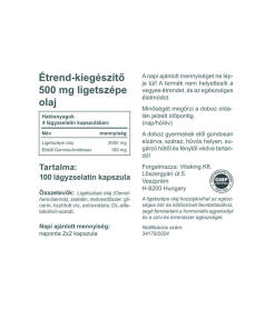 Vitaking - Iltahelokkiöljy 500 mg (100 pehmeää kapselia) - Image 2