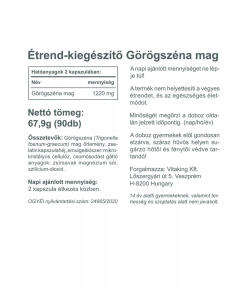 Vitaking - Fenugreek-siemen 610 mg (90 kapselia) - Image 2