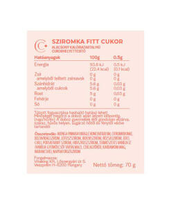 Vitaking - Vitaking Fittcukor - Kasvipohjainen Makeutusaine (70 g) - Image 2