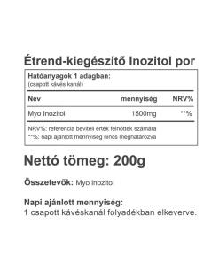 Vitaking - Vitaking Inositoli 100 % puhdasta jauhetta (200 g) - Image 2