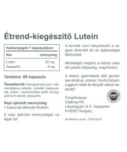 Vitaking - Luteiini 20 mg + Zeaksantiini 4 mg (60 kapselia) - Image 2