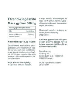 Vitaking - Maca 500 mg (60 kapselia) - Image 2