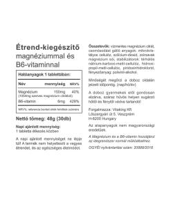 Vitaking - Magnesiumsitraatti + B6 (30 tablettia) - Image 2