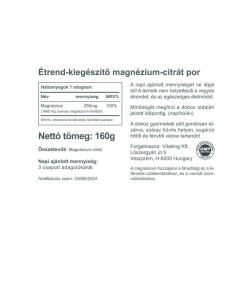 Vitaking - Magnesiumsitraattijauhe (160 g) - Image 2