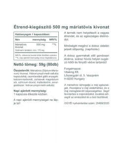 Vitaking - Maito-ohdakeuute 500 mg (80 kapselia) - Image 2
