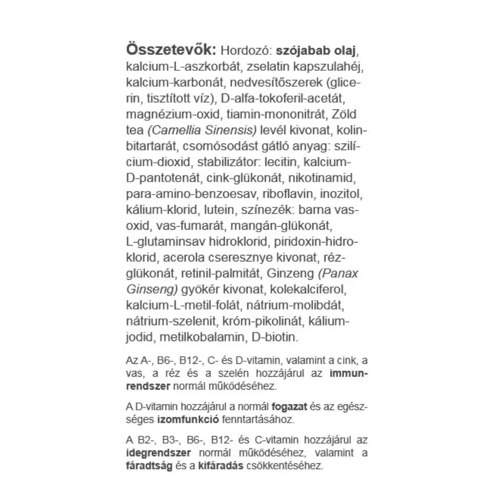 Vitaking - Vitaking Multi Liquid Plus monivitamiini (30 pehmeää kapselia) - Image 3