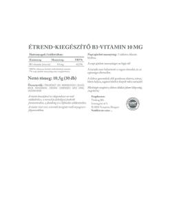Vitaking - Vitaking Niasiini B-3 10 mg (30 tablettia) - Image 2