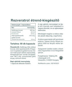 Vitaking - Vitaking Resveratroli Extra 125 mg (80 kapselia) - Image 2