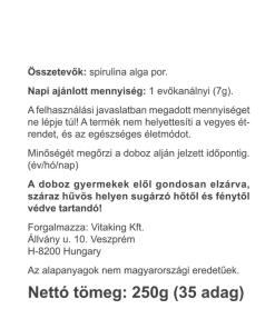 Vitaking - Spirulina-leväjauhe (250 g) - Image 3
